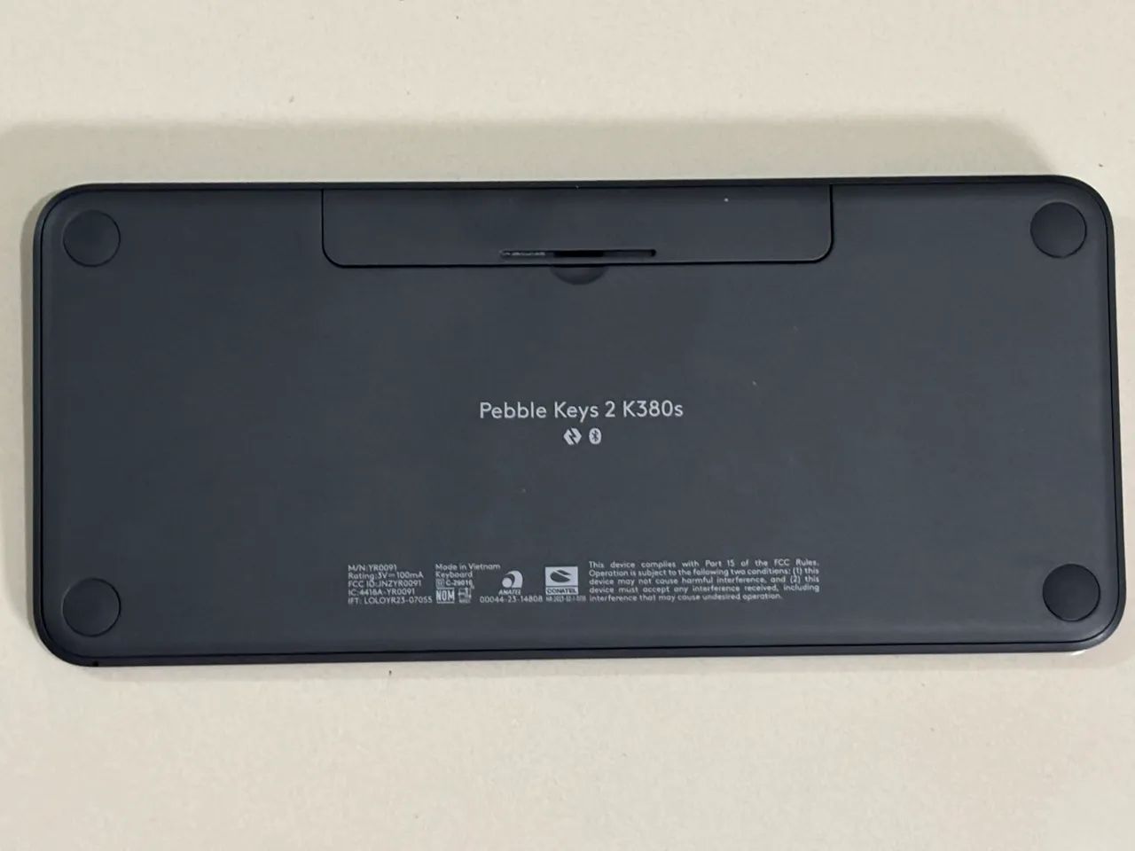 Teclado Logitech Pebble K380S Bluetooth  - Foto 3
