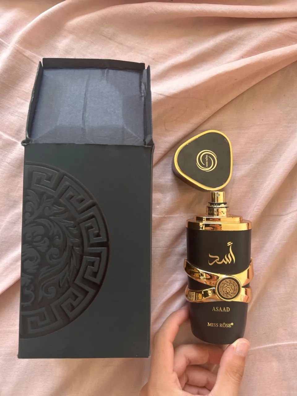 Caixa e frasco vazio de perfume Asad - Foto 4