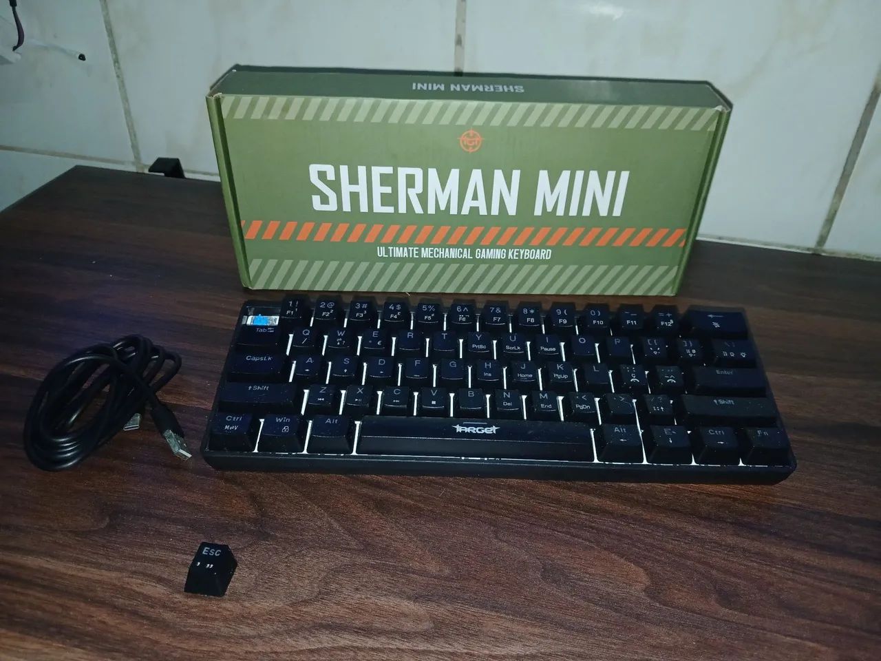 Teclado mecanico switch azul 60% - Foto 3