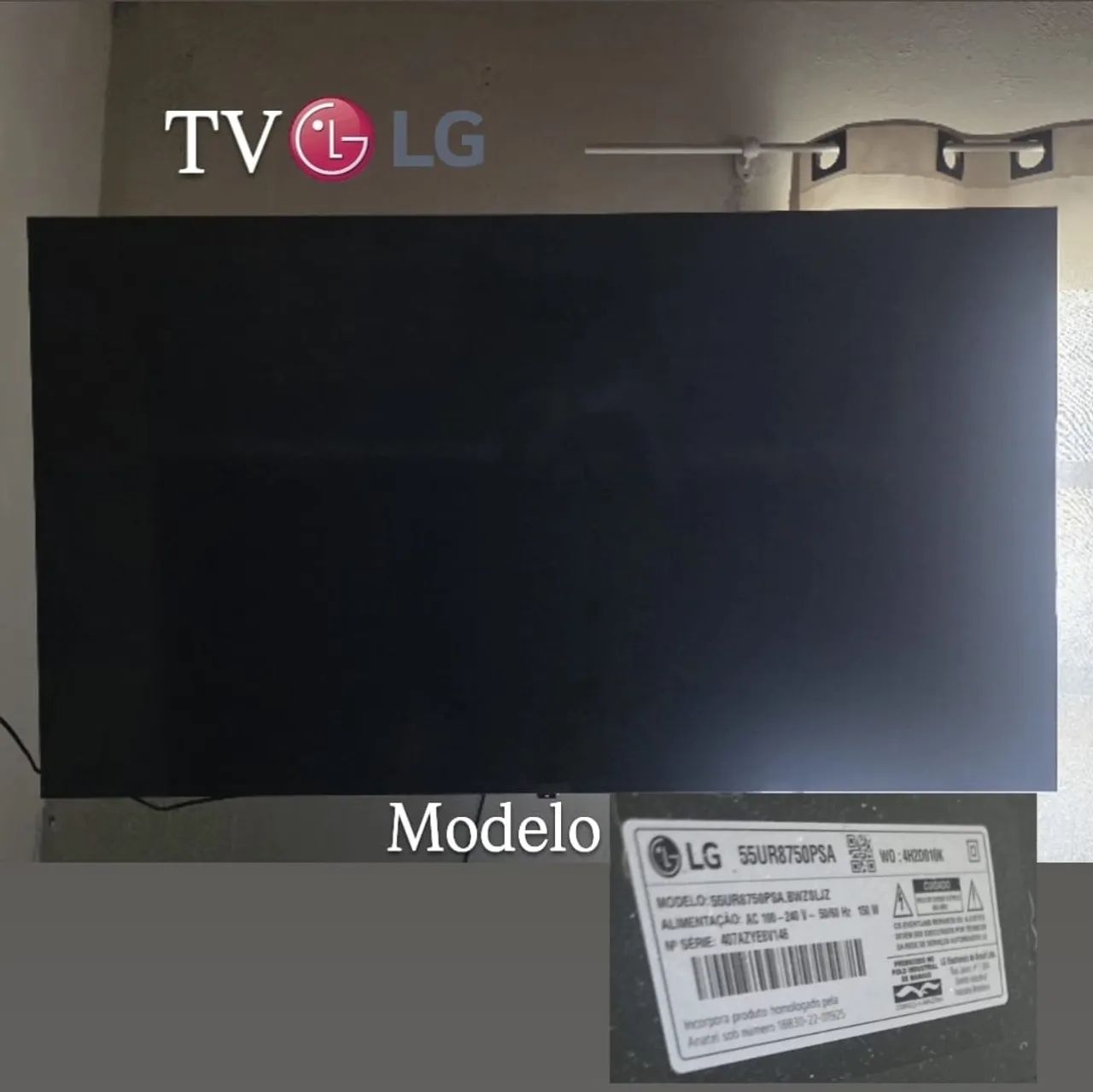 Smart TV LG 55 polegadas 