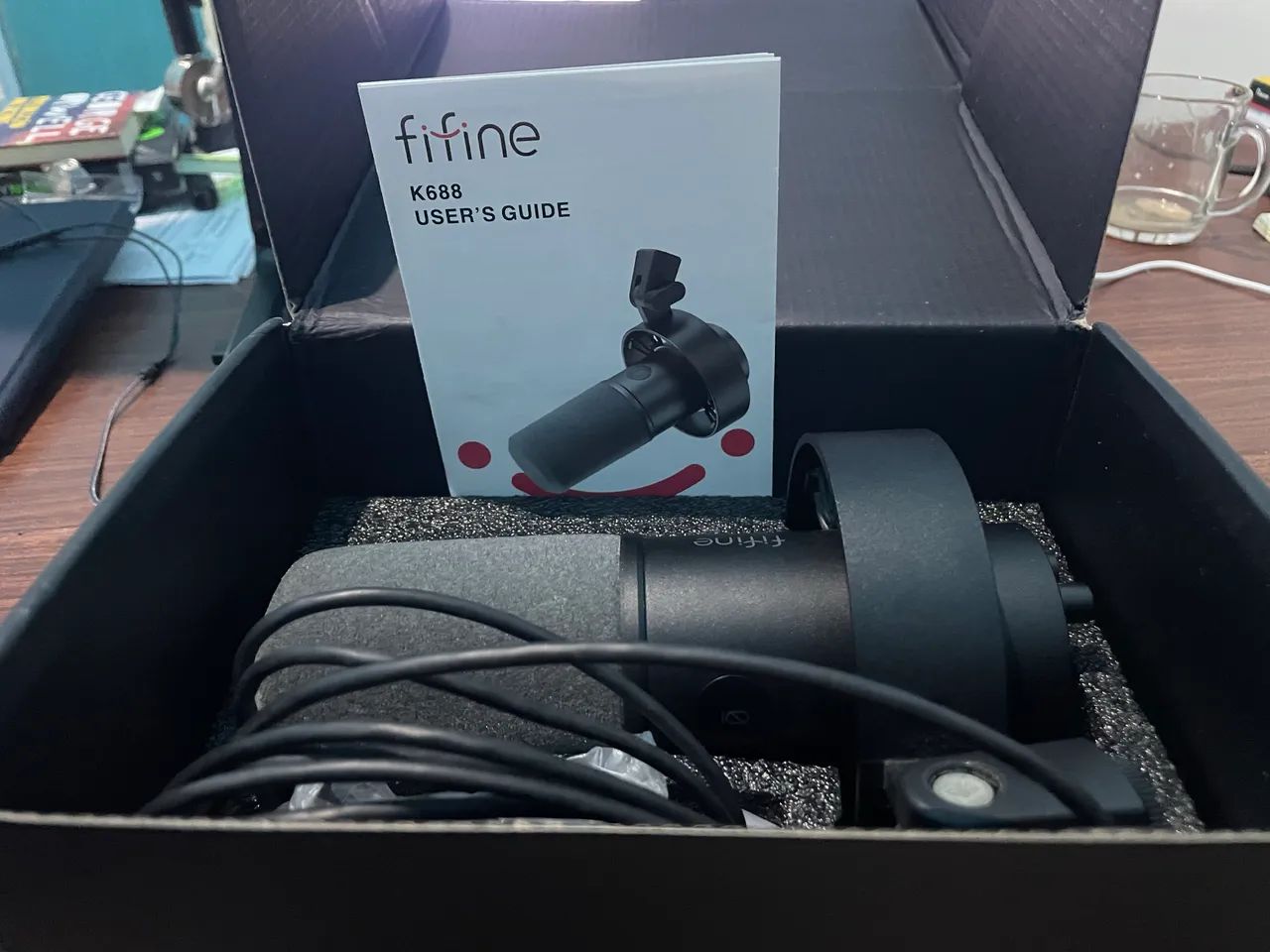 Microfone Fifine k688 novo 