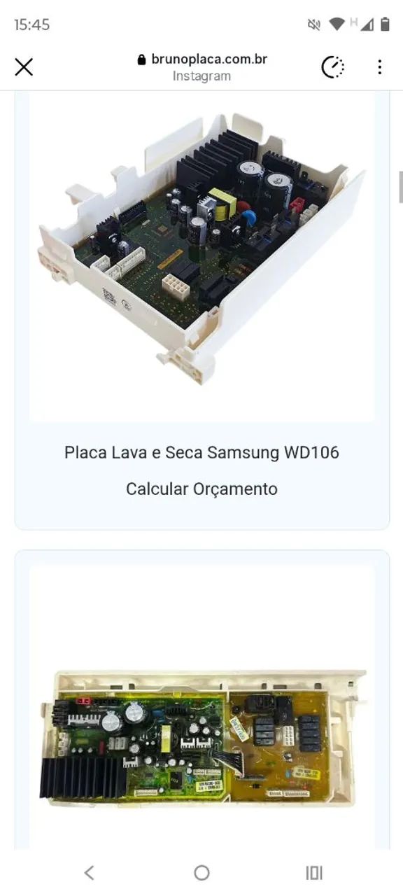 Reparo de Placa Lava & Seca Samsung  - Foto 5