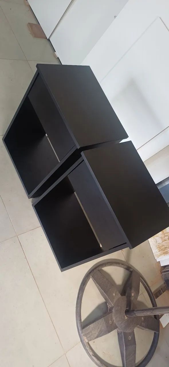 Criado mudo PRETO em mdf  - Foto 2