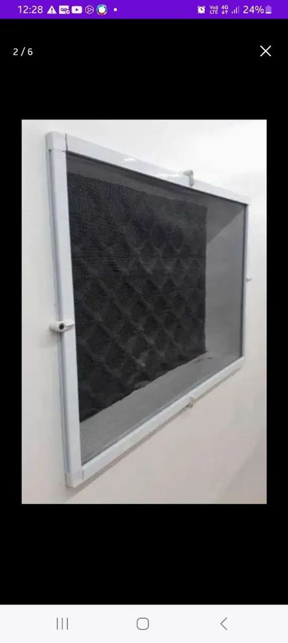 Confecção de Telas Mosqueteira Removível ou de Correr 