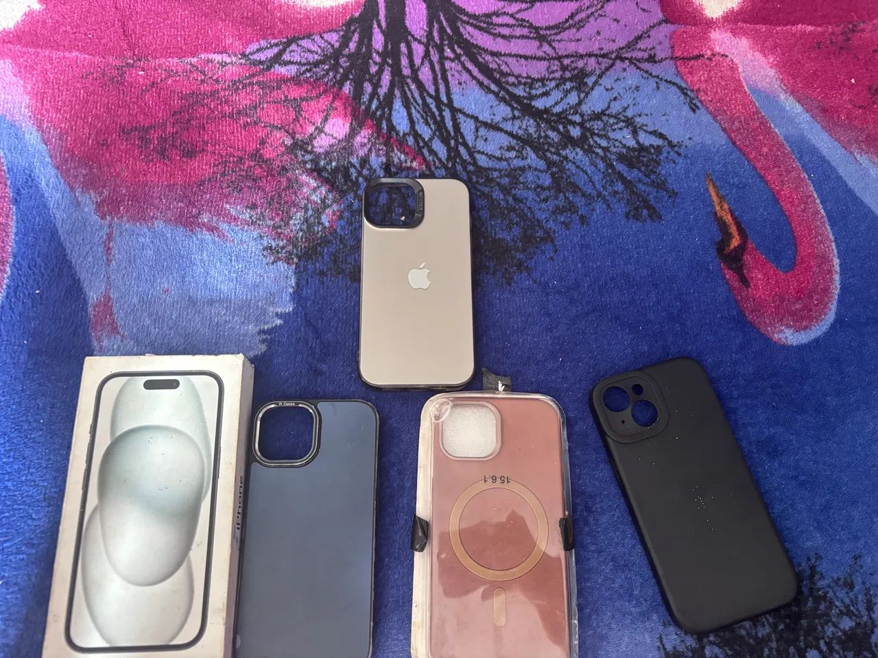 iPhone 15 256 memória aceito cartão e tbm troco - Foto 4