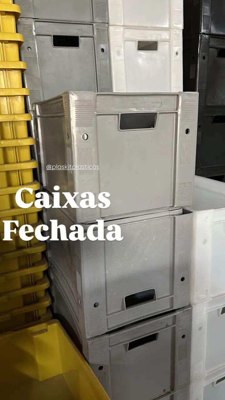 Caixa de plástico | fechada 