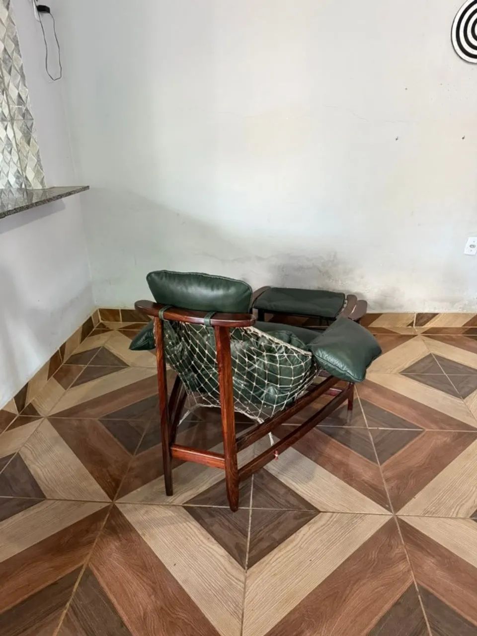 Poltrona Jangada com Puff Jean Gillon - Foto 2