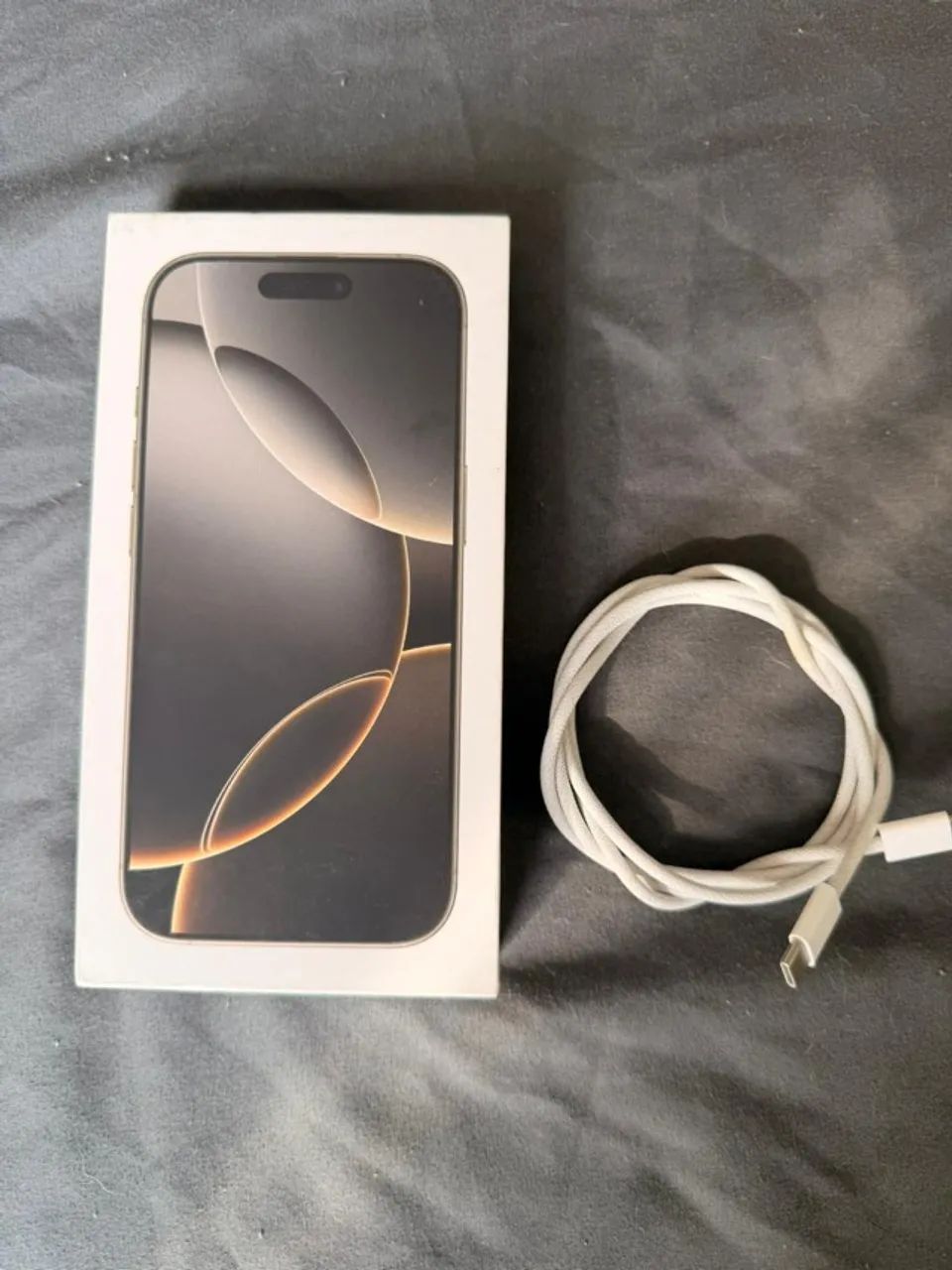 iPhone 16 Pro 128GB Titanium Natural | Bateria 100% | Garantia