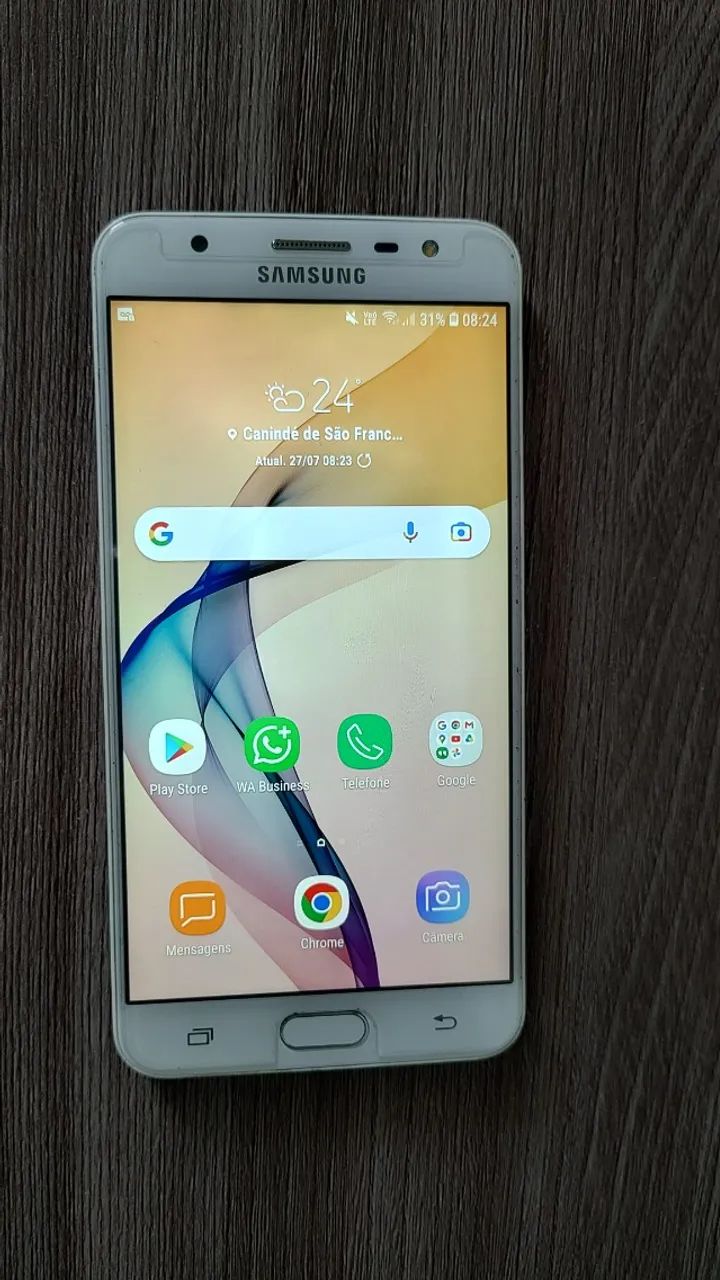 Vendo celular J7 Prime semi-novo. - Foto 2