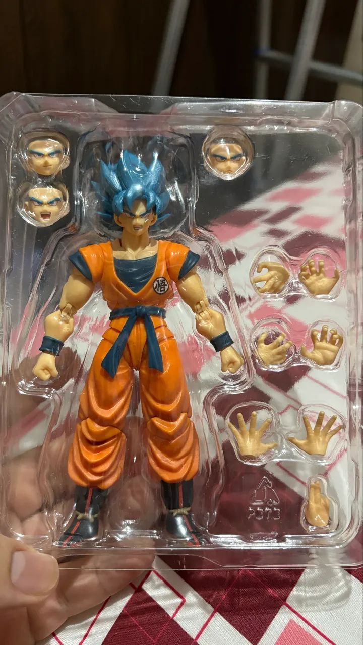 Goku blue sh figuarts bandai 