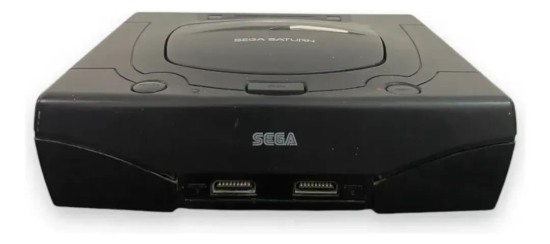 Console Sega Saturn Com Tres Jogos (Usado)