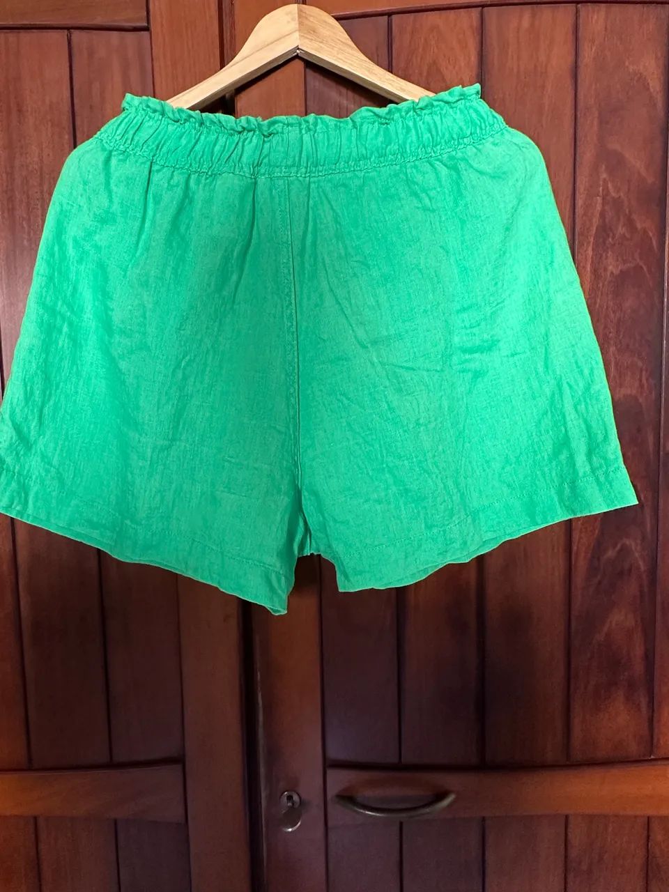 Short Linho H&M veste 42/44 - Foto 4