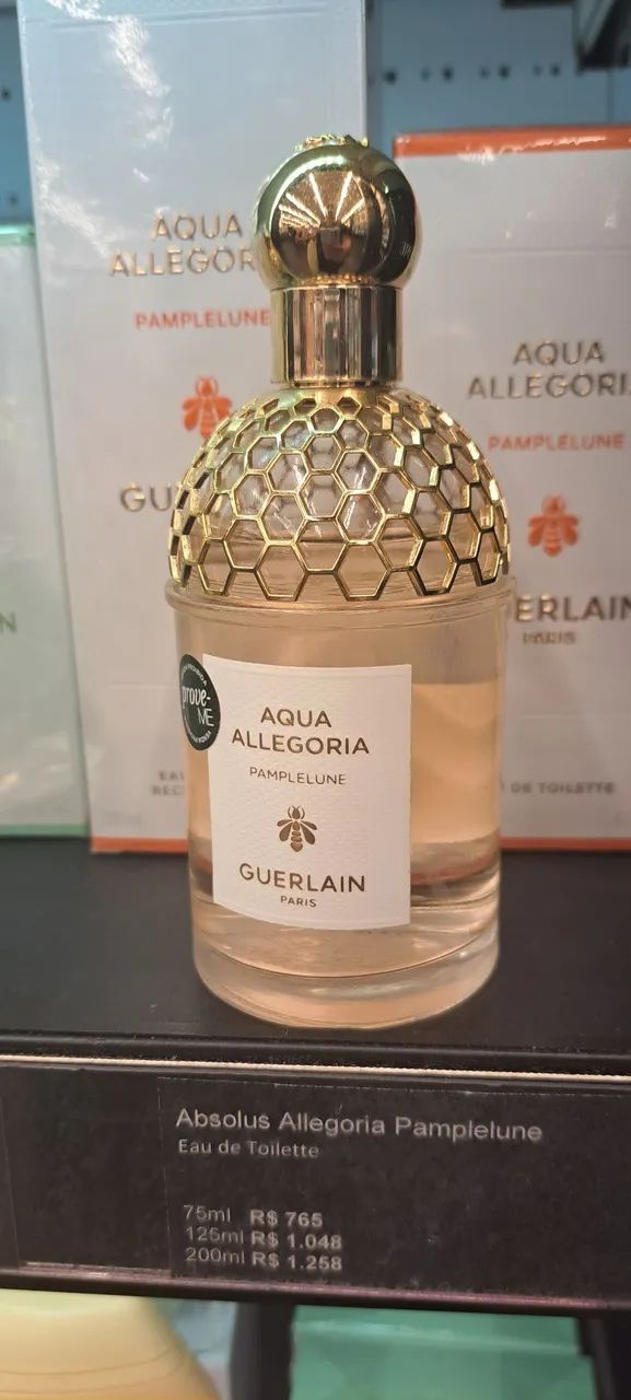 Perfume Guerlain Aqua Allegoria Pamplelune 75ml lacrado - Foto 4