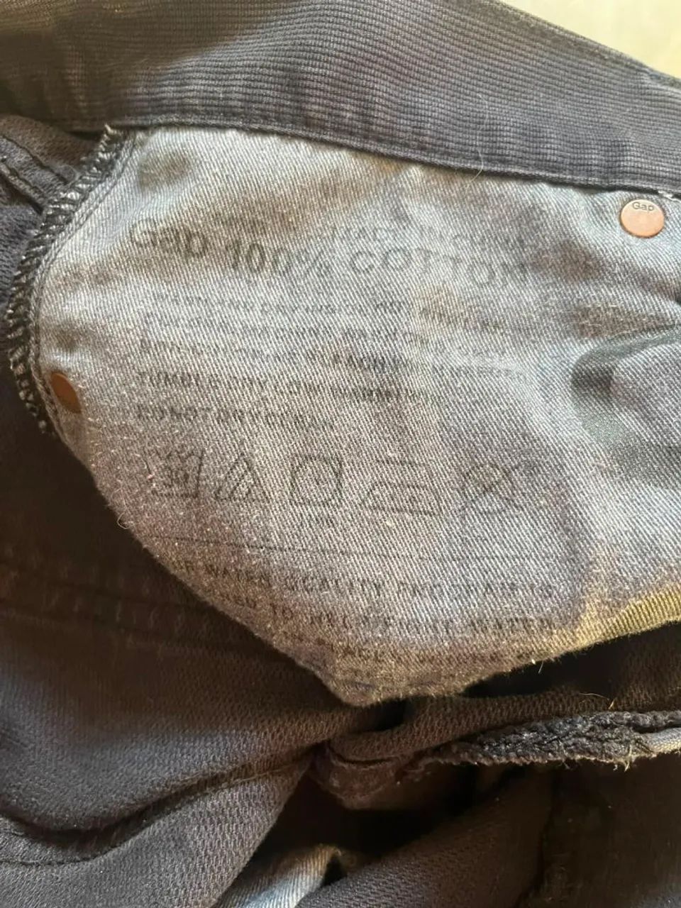 Calça masculina Gap 38 desapego  - Foto 4