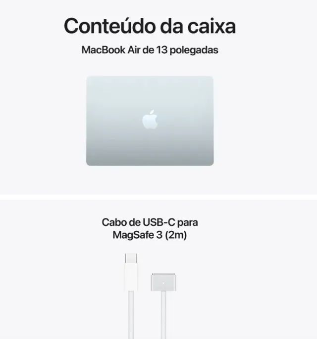 MacBook Air de 13 polegadas 2026 - mdhh4ll/a - Foto 4