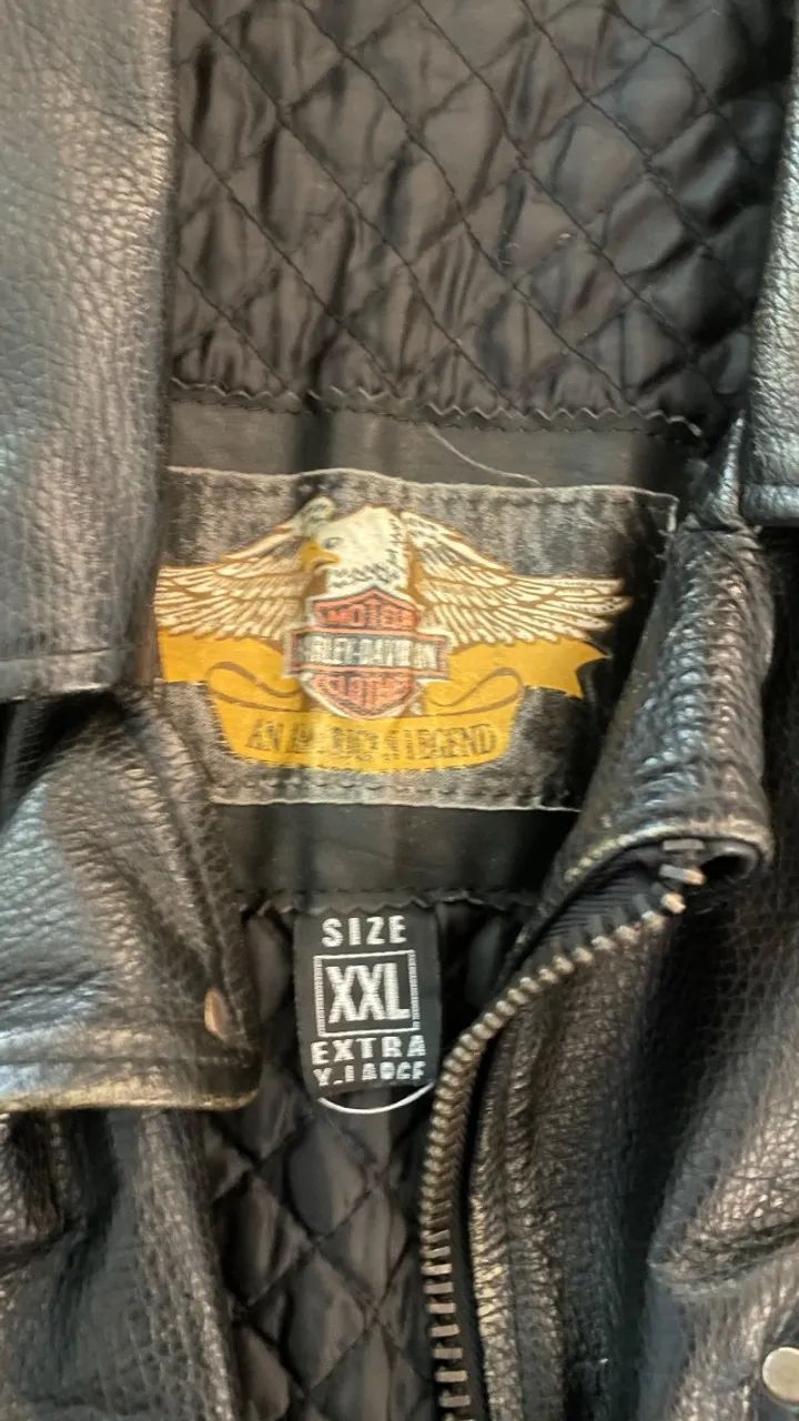 Jaqueta Harley Davidson de couro * importada  - Foto 3