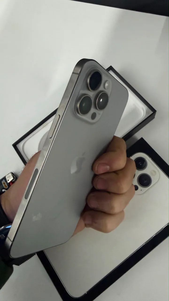 iPhone 15 pro Max 256g titânio  - Foto 5