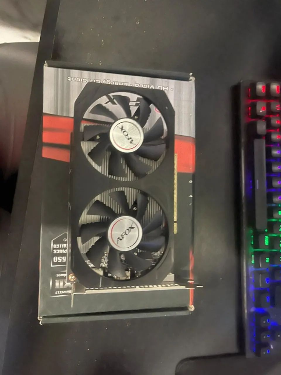RX 550 4GB - Placa de Vídeo - Funcionando Perfeitamente