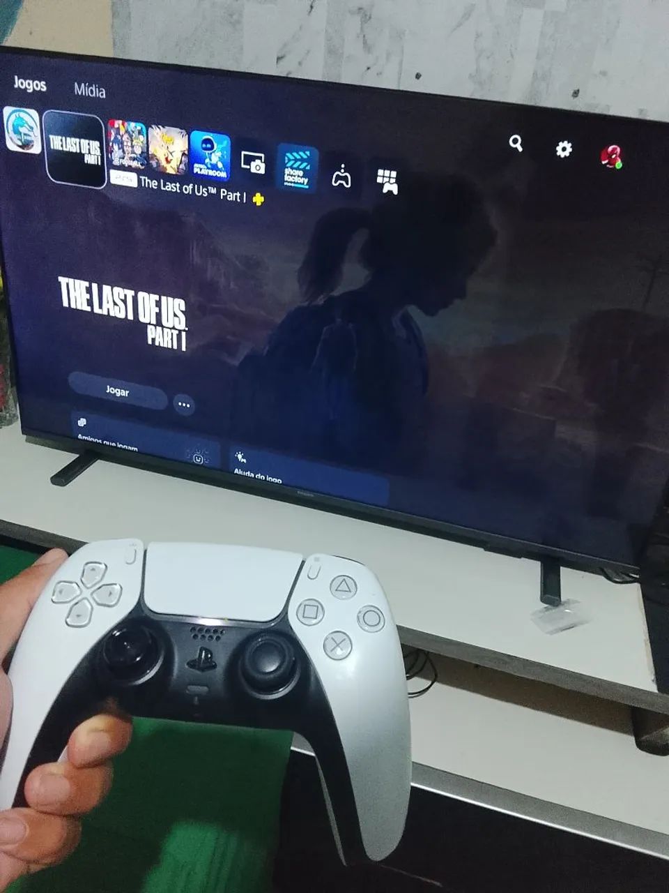 PS5 SLIM (1tb)  (com dois controles originais) - Foto 2