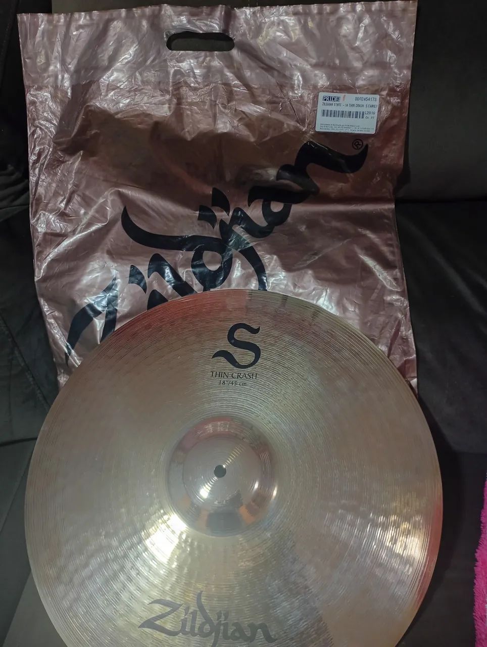 Prato zildjian s thin crash 18 polegadas  - Foto 4