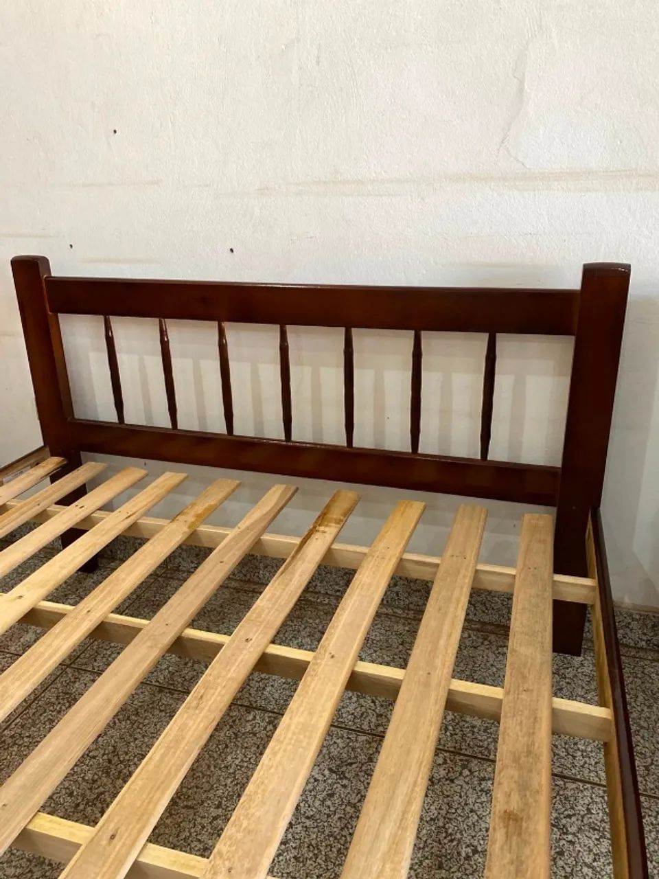 Cama de Casal de Madeira Rubin Nova , Entrego  - Foto 2