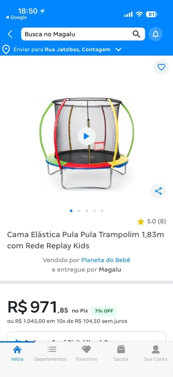 Cama elástica replay kids - Foto 4