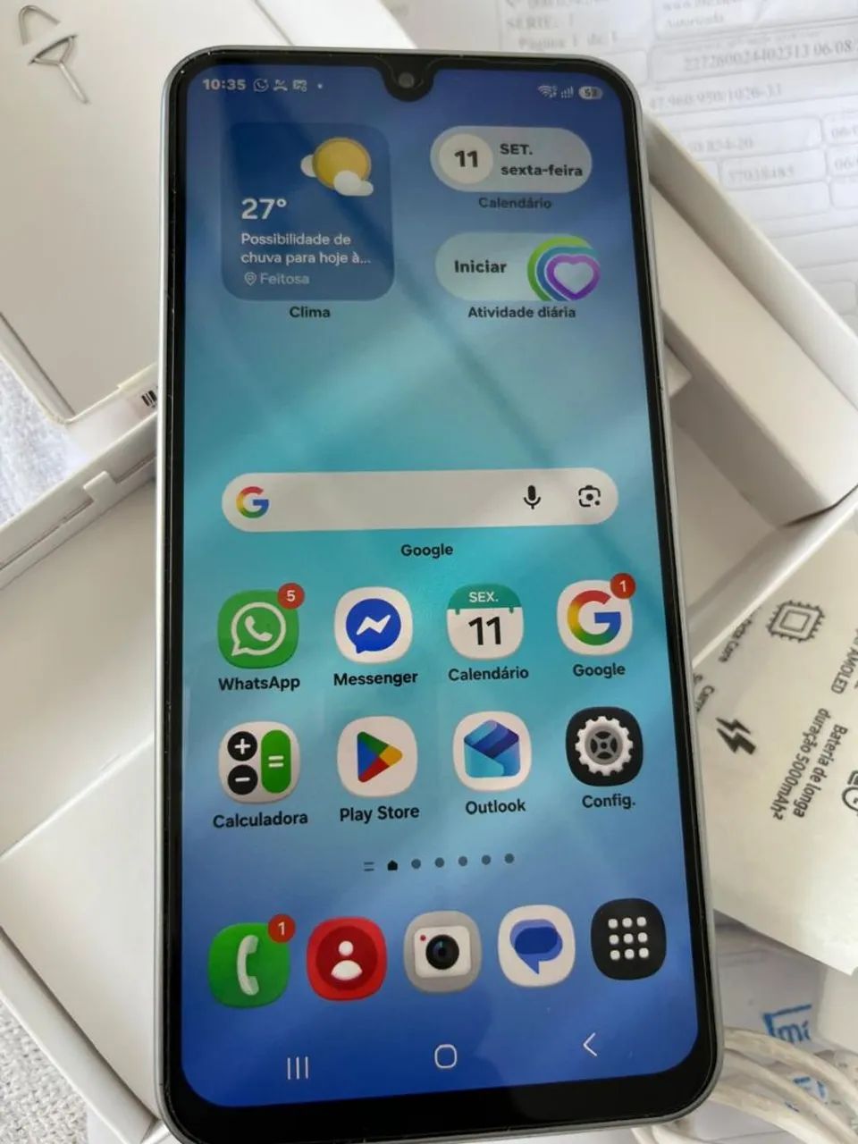 Vendo smartphone  Samsung ,A17 5G ,258 GB , 8GR ,.