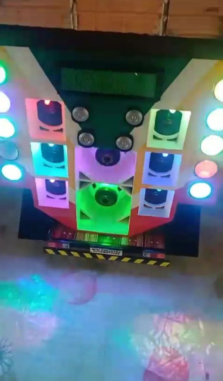 Mini paredão automotivo 