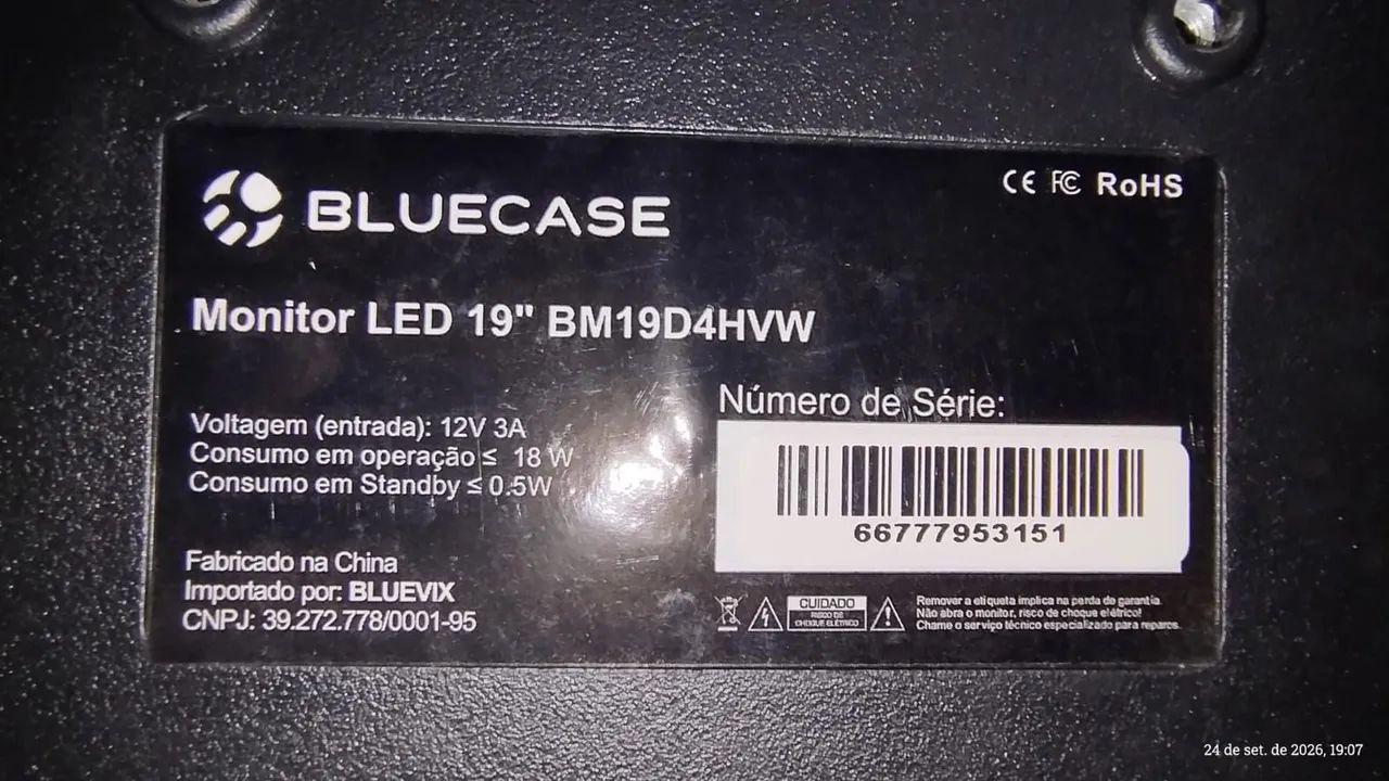 Monitor 19" BLUECASE - Foto 2