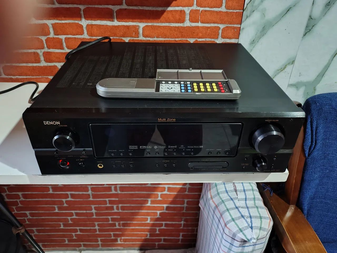 Receiver Denon 7.1 impecável zone 2 - Foto 2