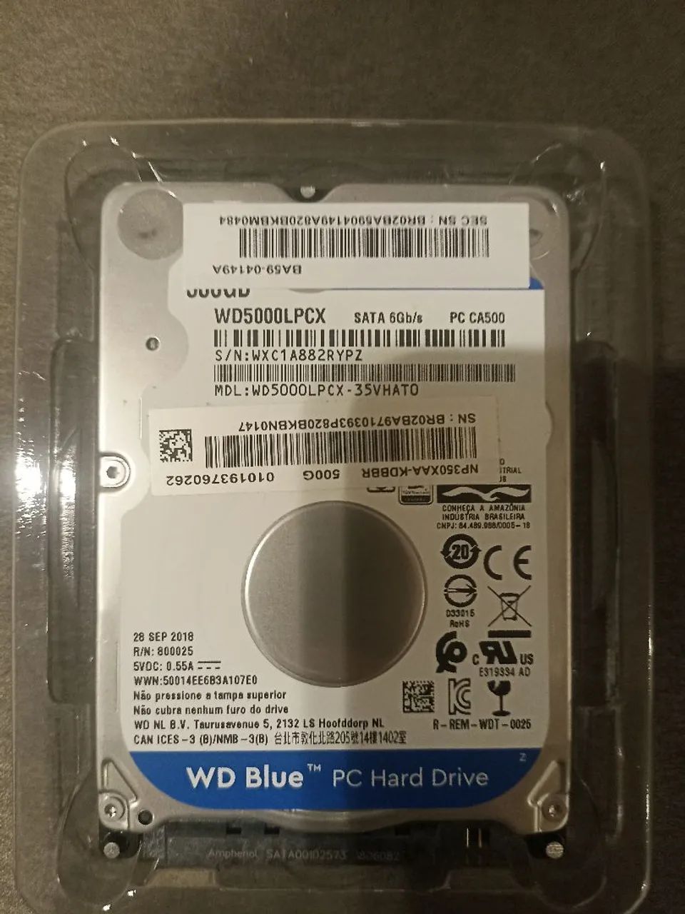 Western Digital WD5000LPCX (500 GB)