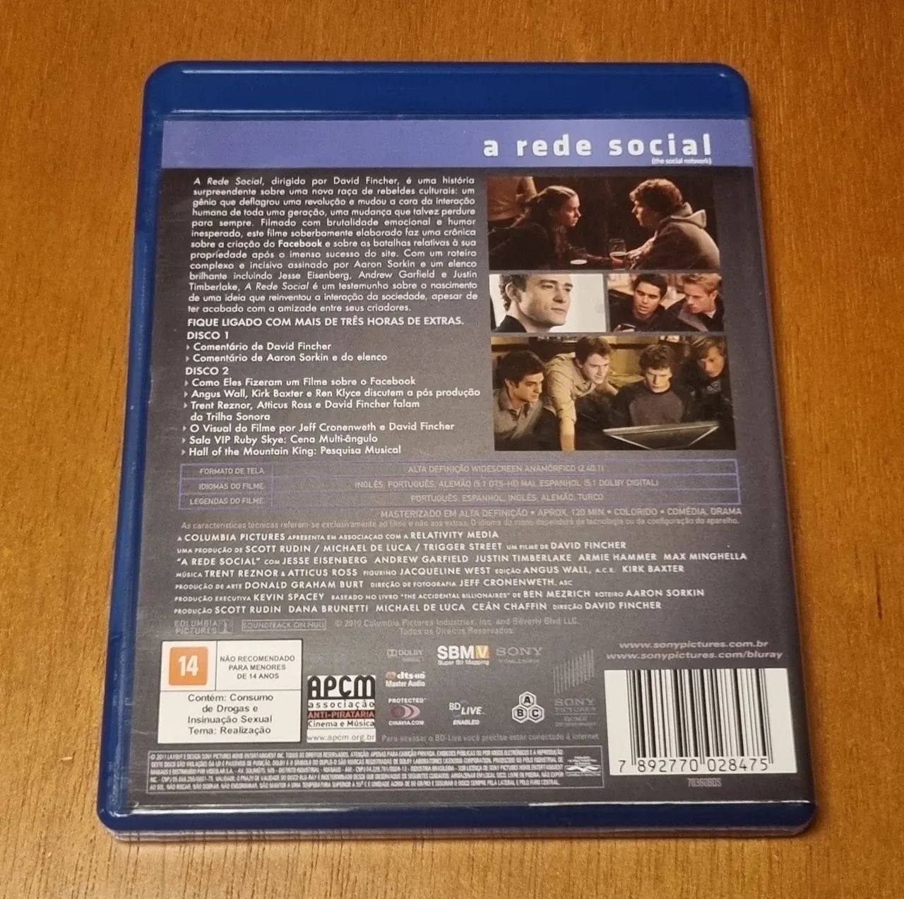 A Rede Social (Bluray) - Foto 2