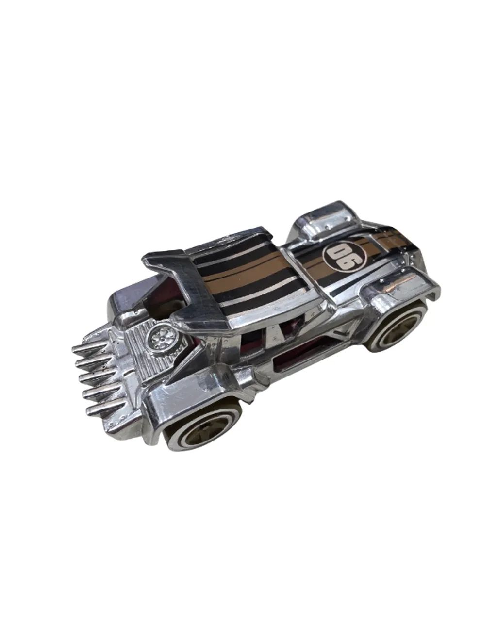 BSV77733A Carrinho Hotwheels Buggy Cfg90 Cromado 2014 S/ Blister - Foto 3