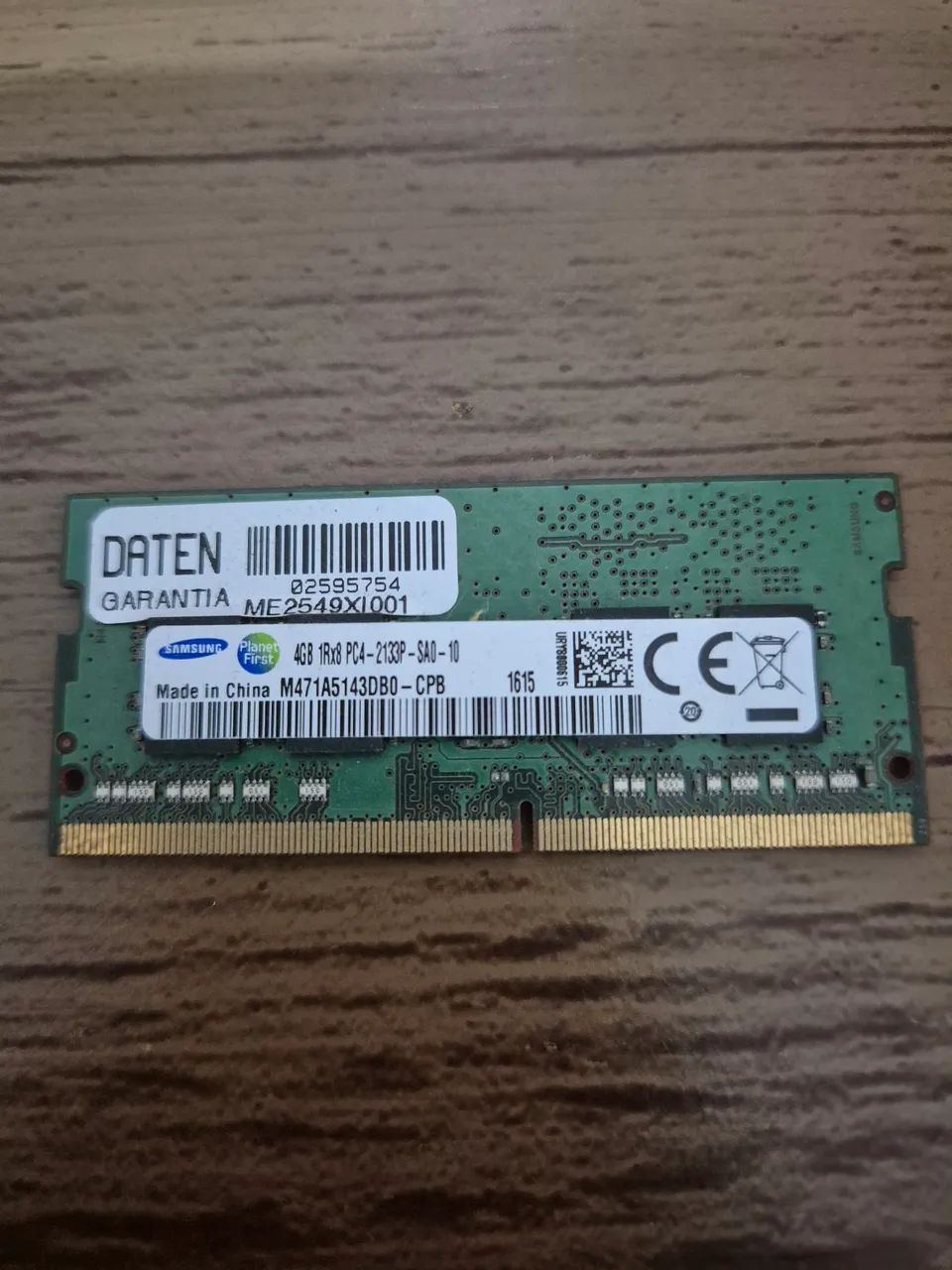 NEMORIA SAMSUNG DDR4 4GB 2133hz - Memória RAM - São Gonçalo