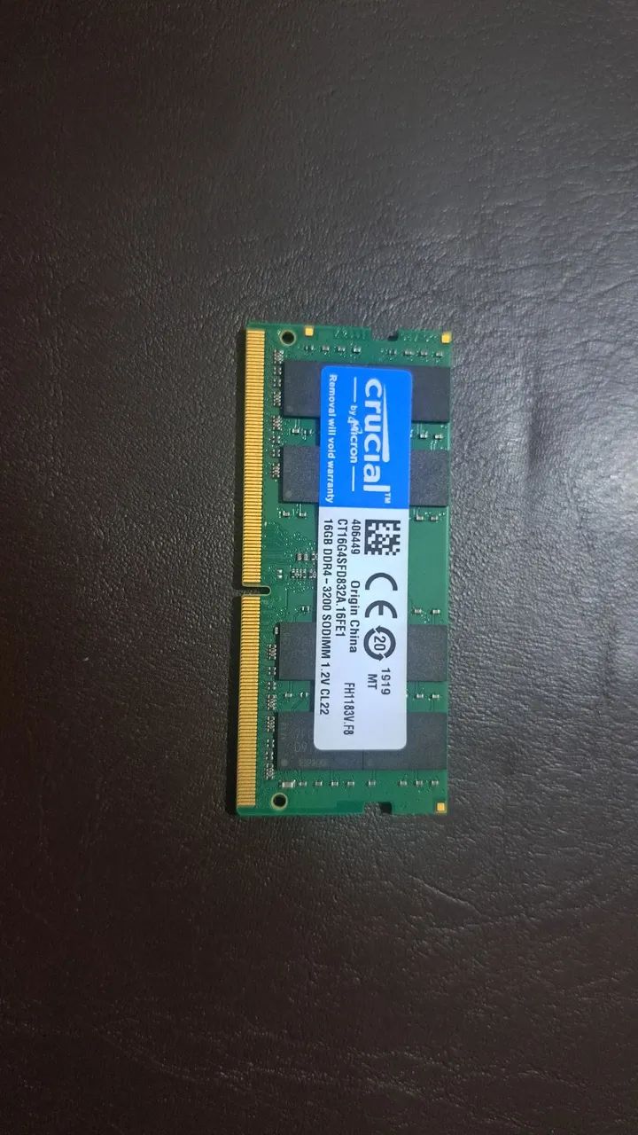 Memória RAM DDR4 - 3200MHZ Notebook - Foto 2