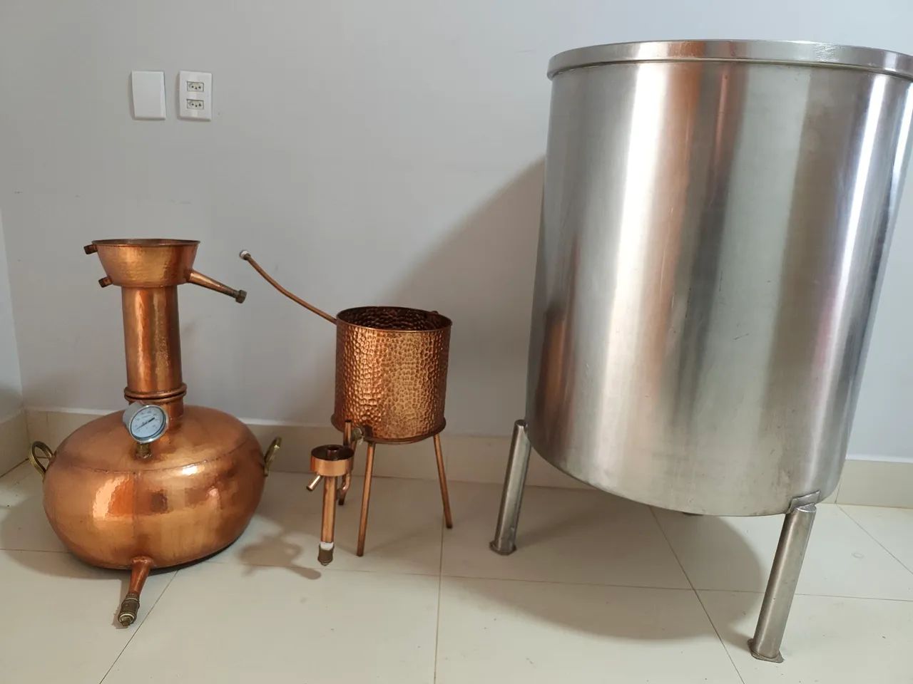 Alambique 50L completo