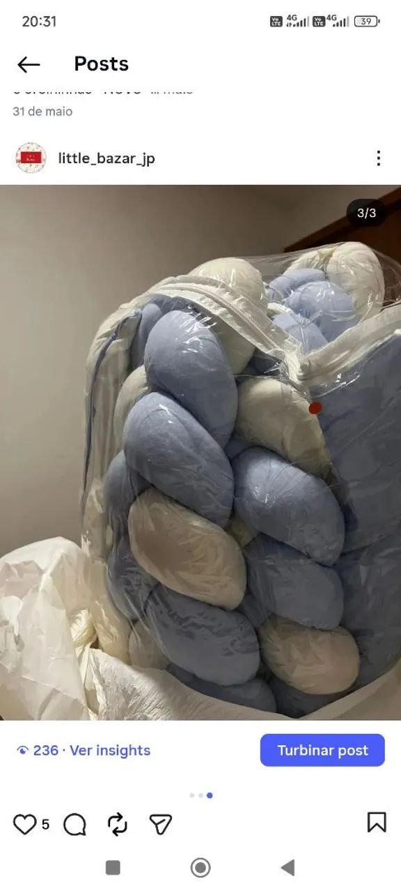 Kit Berço - NOVO - Foto 3