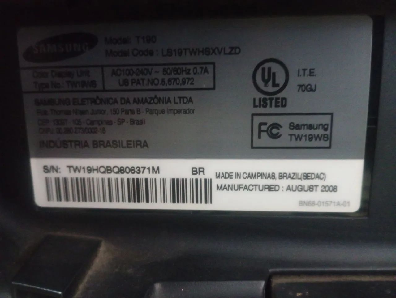 Monitor Samsung 19 polegadas  - Foto 6