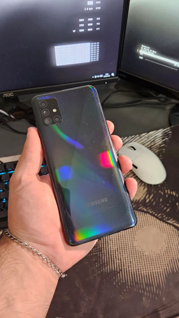 Samsung Galaxy A51 128GB - Muito bem conservado - Foto 3