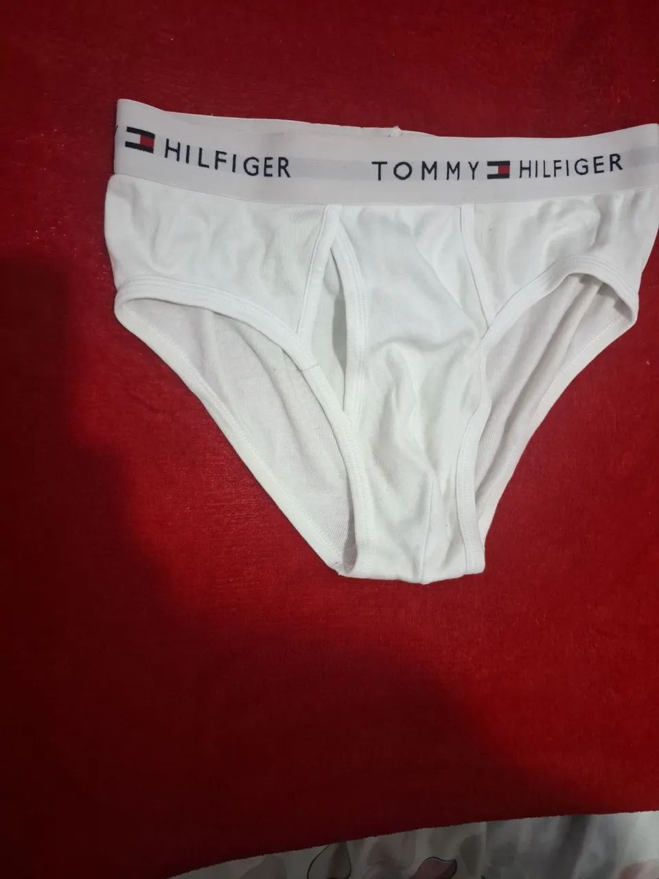 Cueca Tommy Hilfiger Com Abertura Bramca M - Foto 2