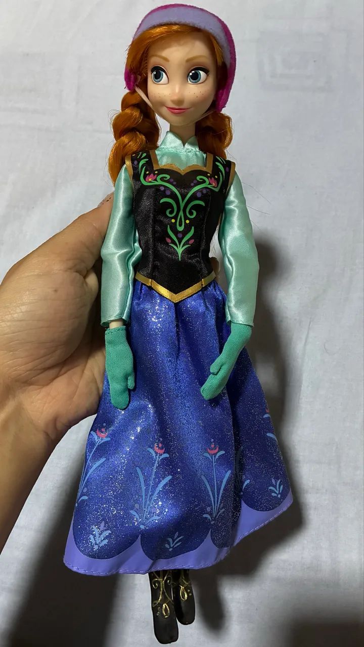 Boneca Anna Frozen Disney original 