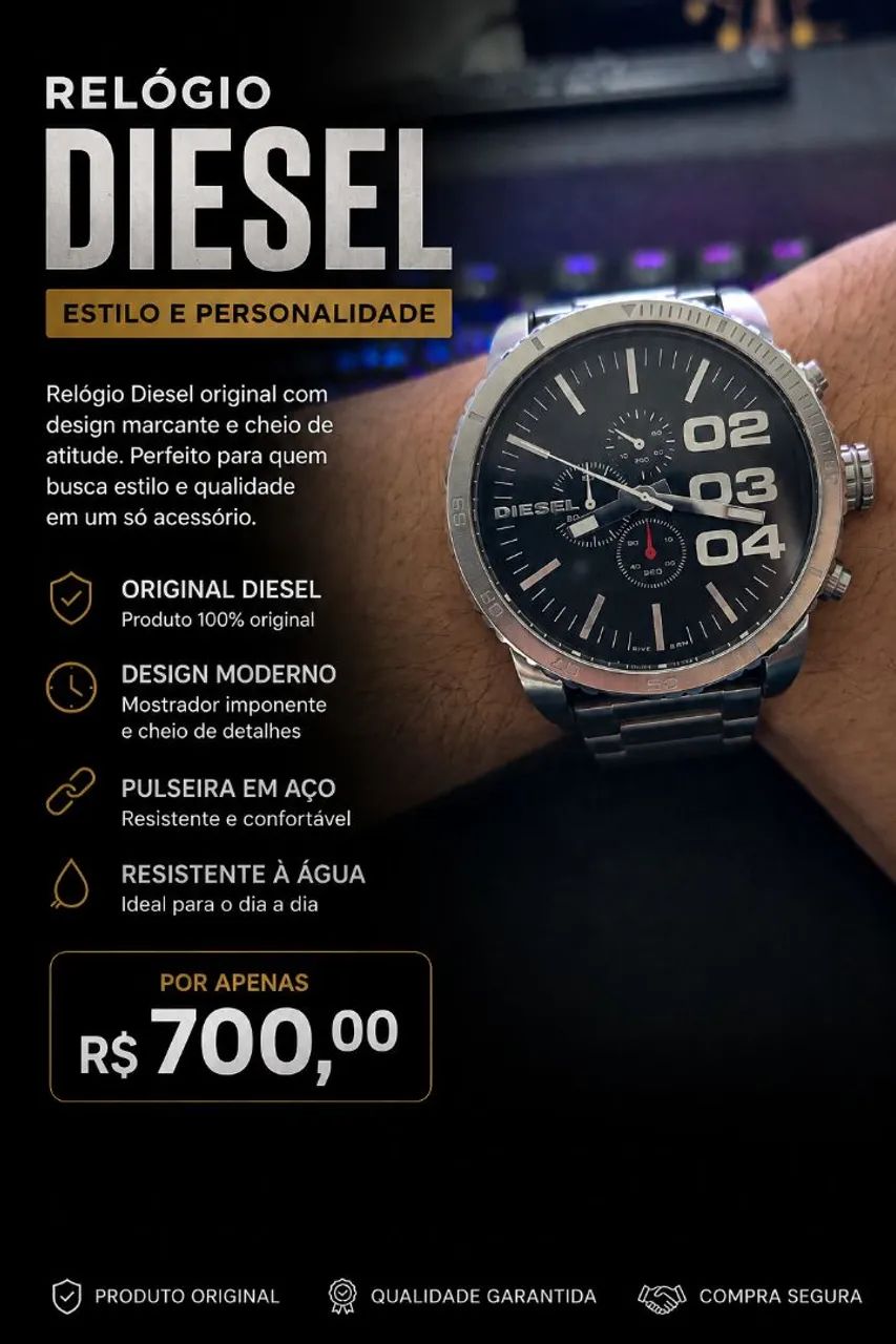 Relógio Diesel 