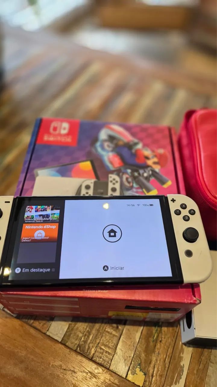 Console Nintendo Switch edição Mário Kart - Foto 4
