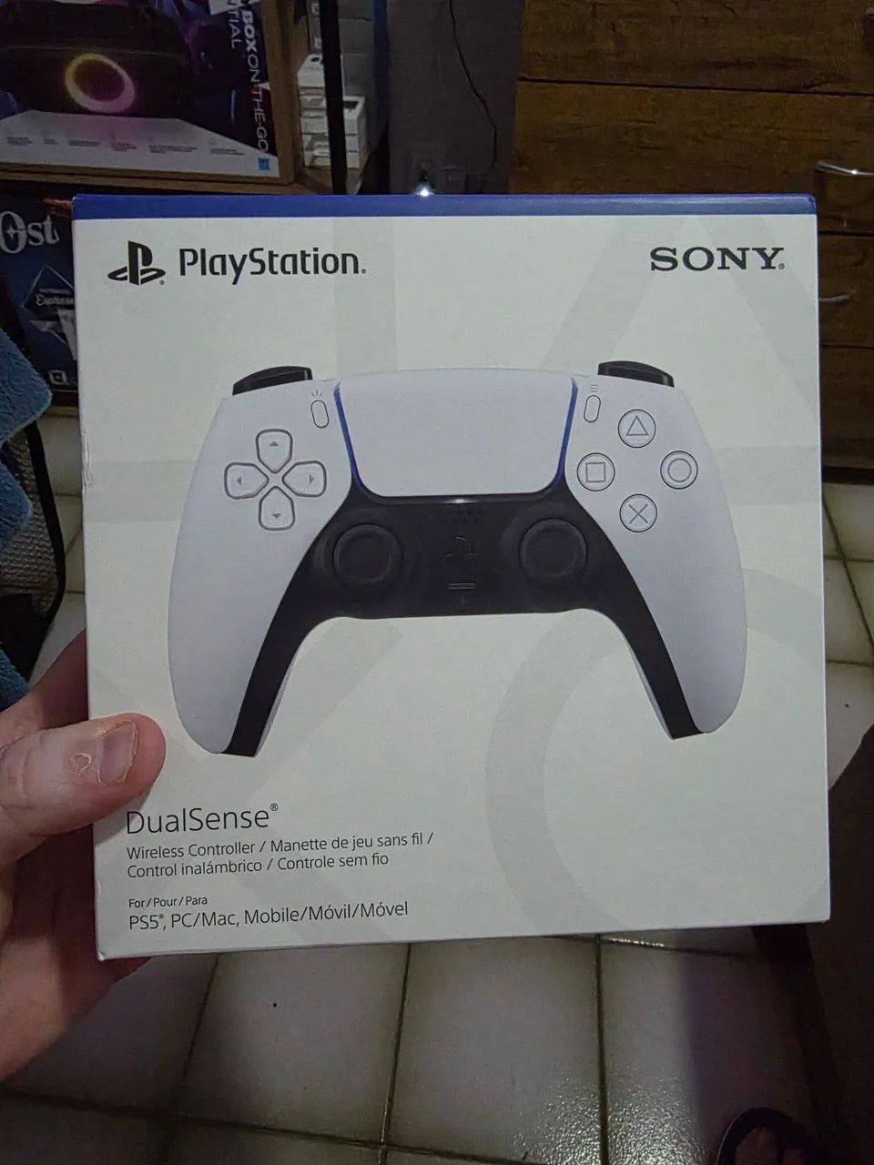 Controle PS5 - Branco (LACRADO)