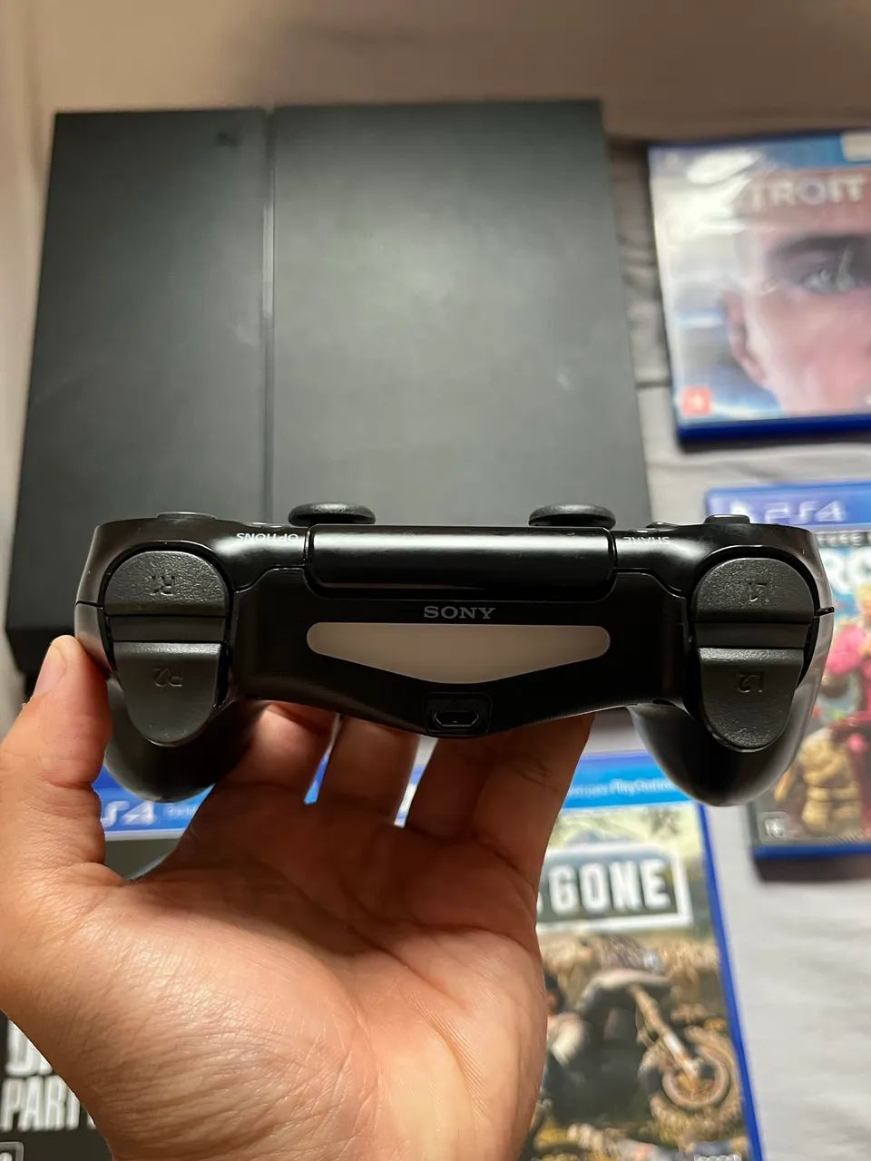 Ps4 1 controle e 4 jogos  - Foto 3