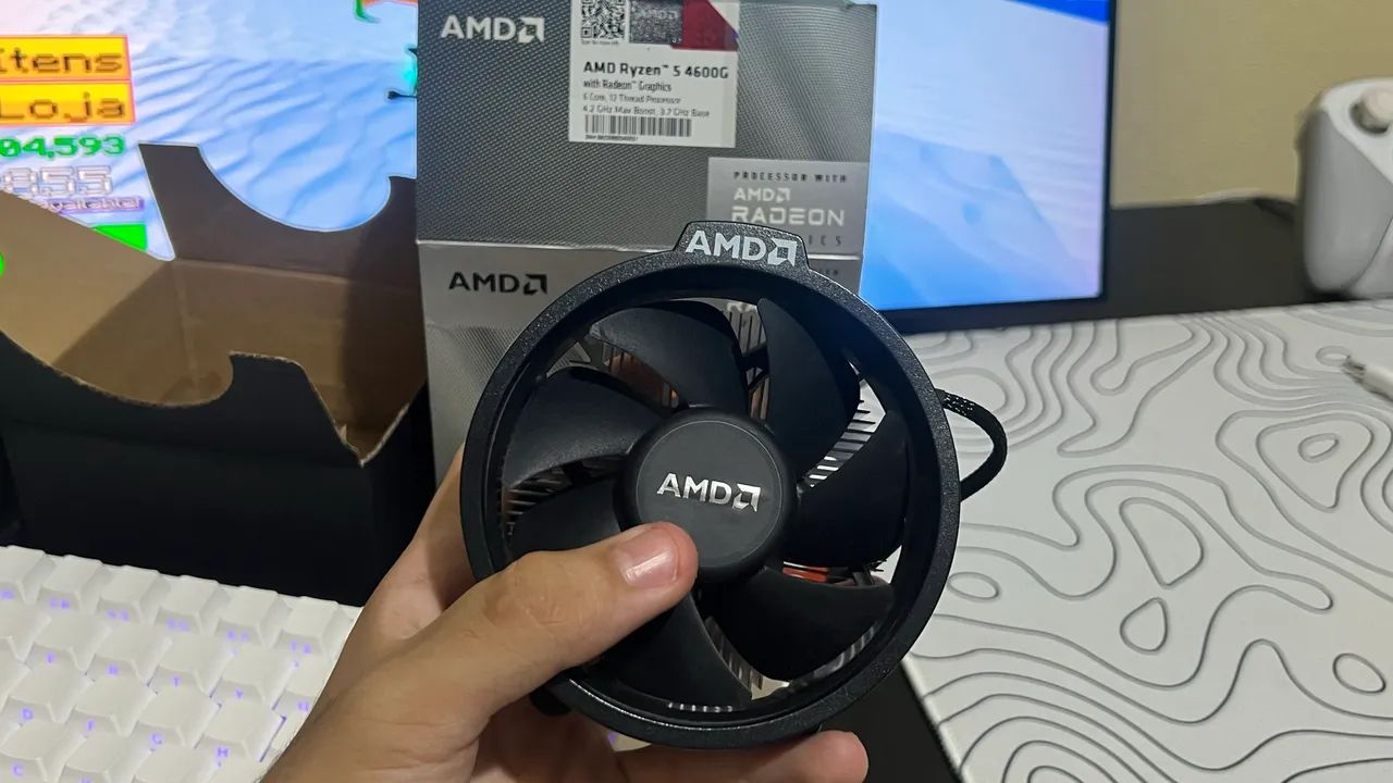 COOLER BOX AMD + Com caixa original - Foto 3