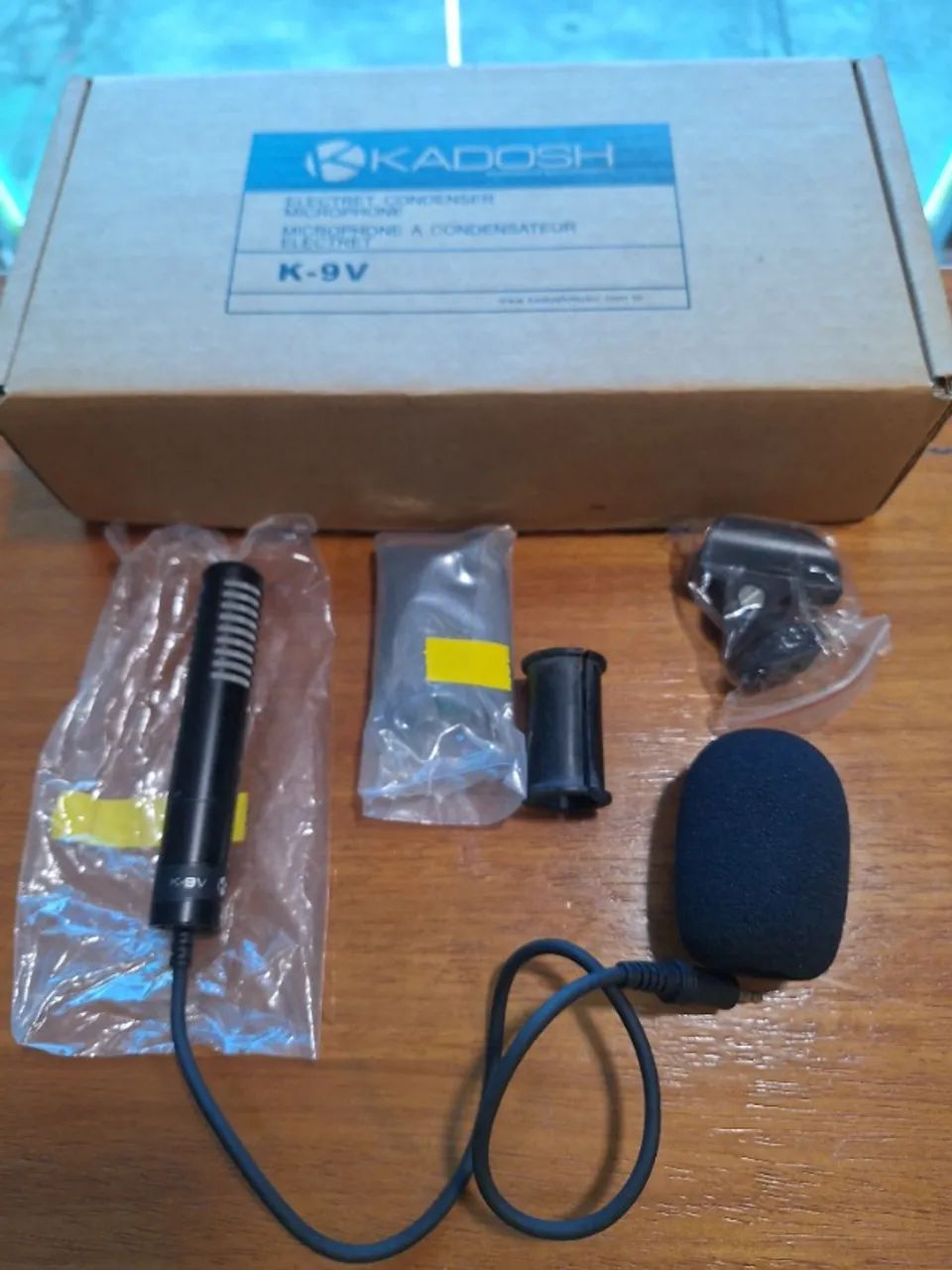 トギノン Microfone Kadosh para câmera K-9v - Microfones e Gravadores