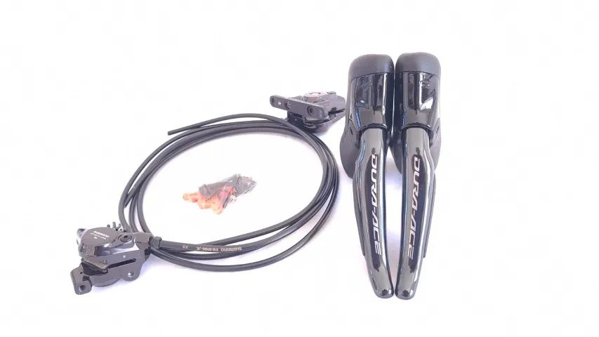 Alavancas Shimano Dura Ace ST-R9270 Di2 com Pinças BR-R9270