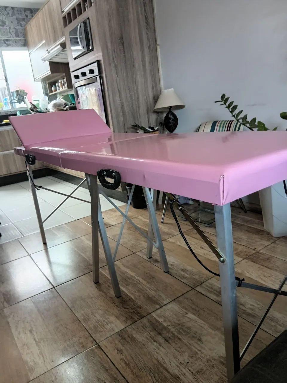 Maca portátil rosa com base em alumínio em bom estado!!! - Foto 4