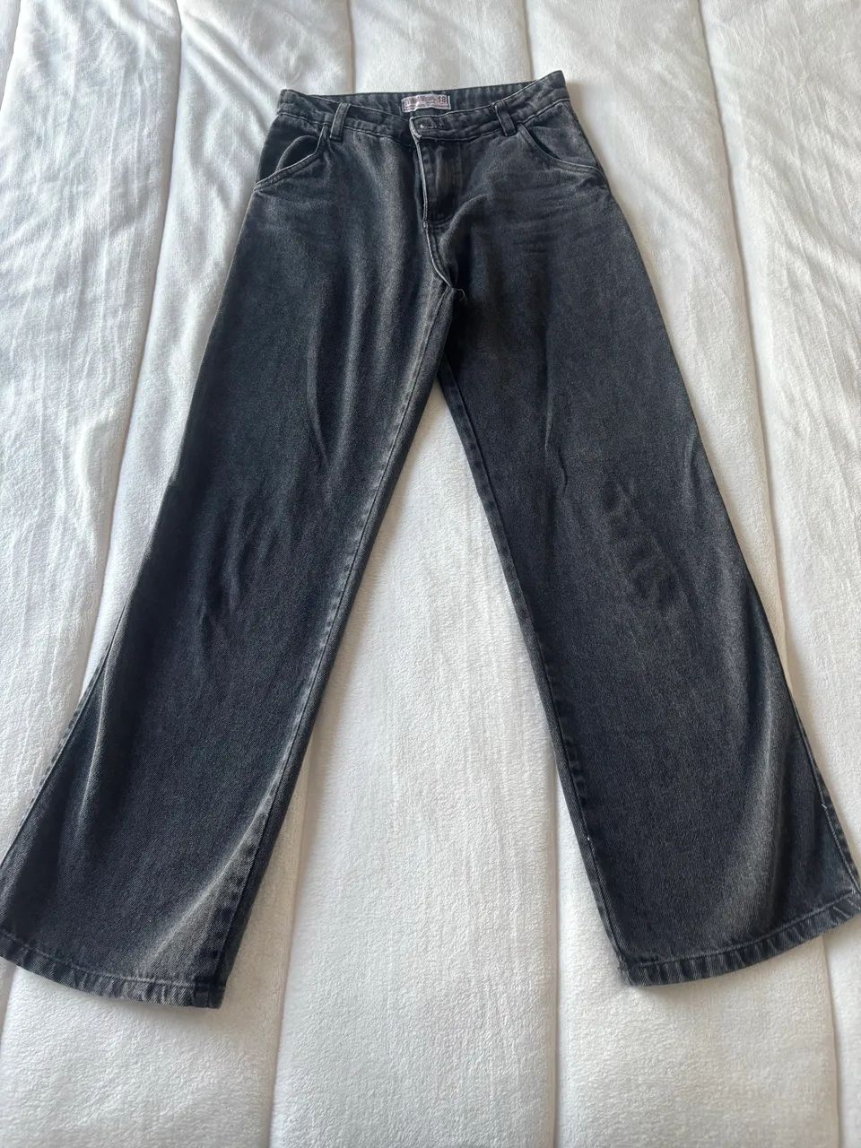 Calça Jeans Preta Infantil - Foto 2